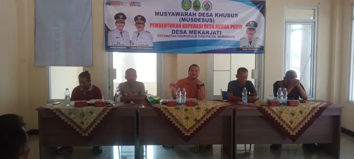 Pemdes Mekarjati Gelar Musyawarah Khusus, Bahas Pembentukan Koperasi Merah Putih